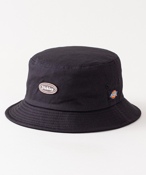 Dickies（ディッキーズ）の「【DICKIES/ディッキーズ】ワッペンバケットハット　ワンポイントロゴワッペン（ハット・メンズ・ベージュ/ホワイト/ブラック・FREE）」の3枚目の写真