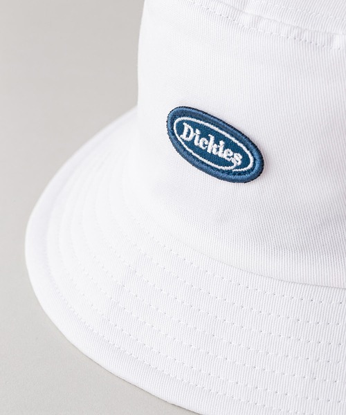 Dickies（ディッキーズ）の「【DICKIES/ディッキーズ】ワッペンバケットハット　ワンポイントロゴワッペン（ハット・メンズ・ベージュ/ホワイト/ブラック・FREE）」の7枚目の写真