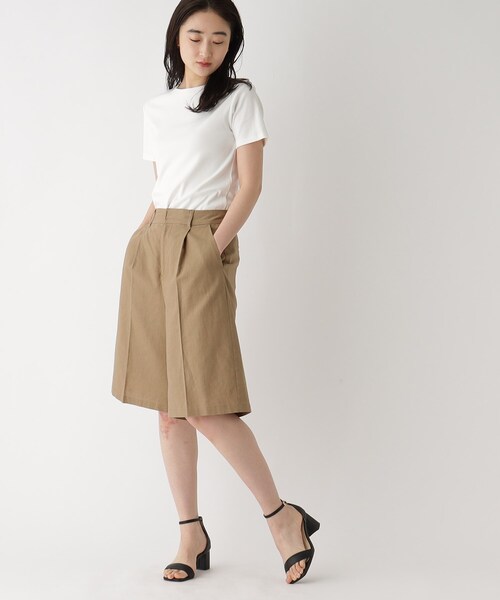 OPAQUE.CLIP(オペークドットクリップ)の「◆【大草直子さんコラボ】クルーネックTシャツ(Tシャツ/カットソー・レディース・ブラック/ベビーピンク/ホワイト系その他3/ホワイト系・36/38/40)」の14枚目の写真