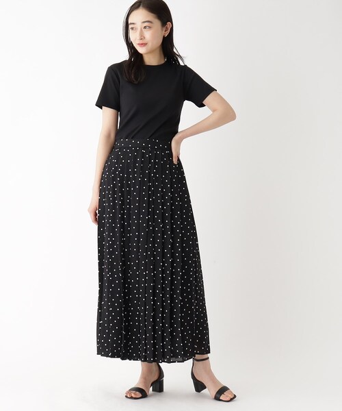 OPAQUE.CLIP(オペークドットクリップ)の「◆【大草直子さんコラボ】クルーネックTシャツ(Tシャツ/カットソー・レディース・ブラック/ベビーピンク/ホワイト系その他3/ホワイト系・36/38/40)」の17枚目の写真