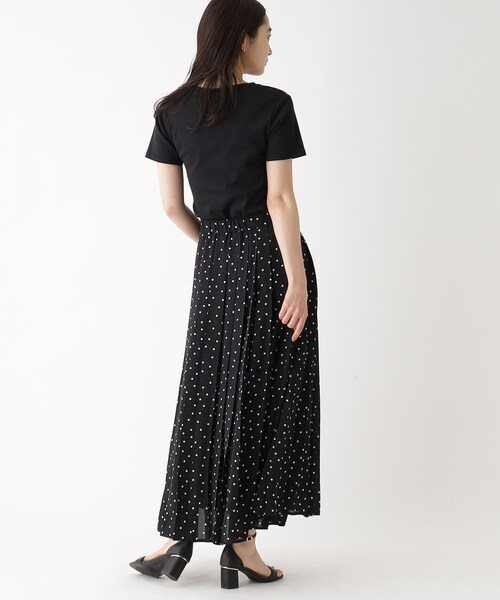 OPAQUE.CLIP(オペークドットクリップ)の「◆【大草直子さんコラボ】クルーネックTシャツ(Tシャツ/カットソー・レディース・ブラック/ベビーピンク/ホワイト系その他3/ホワイト系・36/38/40)」の18枚目の写真