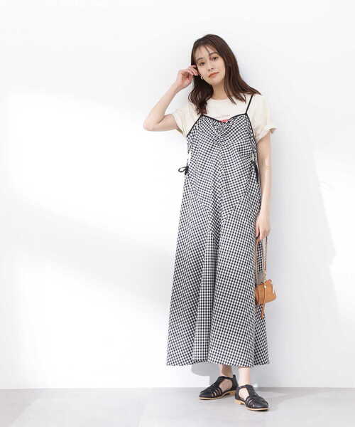 N.(N. Natural Beauty Basic)(エヌエヌナチュラルビューティーベーシック)の「プリントTシャツ(Tシャツ/カットソー・レディース・ホワイト/ベージュ・MEDIUM)」の17枚目の写真