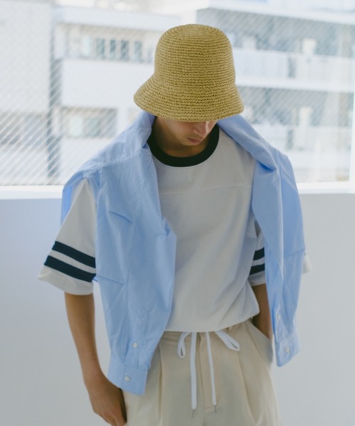 WHIMSIC(ウィムジック)の「【UNISEX】ハンドニッティングペーパーハット(ハット・メンズ・ブラック/ベージュ/アイボリー・FREE)」の13枚目の写真