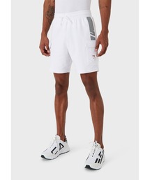 【エンポリオ アルマーニ EA7】7 Lines カーゴバミューダパンツ 再生コットン製