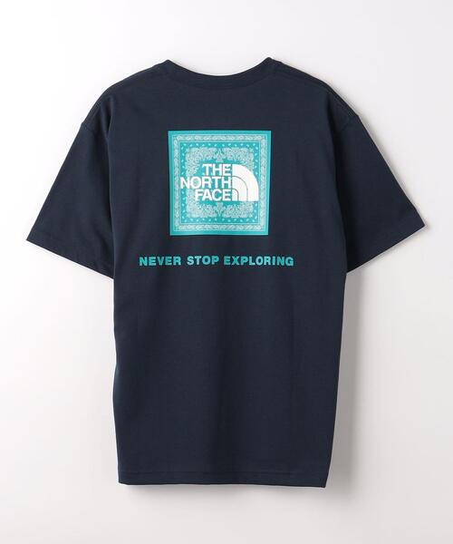 THE NORTH FACE（ザノースフェイス）の「＜THE NORTH FACE＞ SHORT SLEEVE BANDANA LOGO TEE/Tシャツ（Tシャツ/カットソー・メンズ・ブラック/オフホワイト/グレー/ネイビー・M/XL/L）」の6枚目の写真