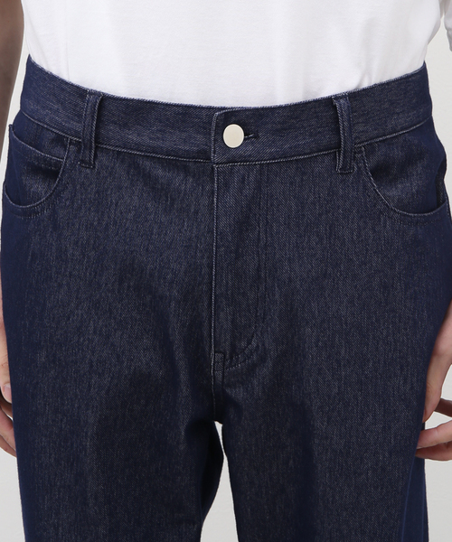 B.C STOCK(ベーセーストック)の「NARROW イージーデニムパンツ(デニムパンツ・メンズ・ブラック/ホワイト/ネイビー・MEDIUM/LARGE/X-LARGE)」の8枚目の写真