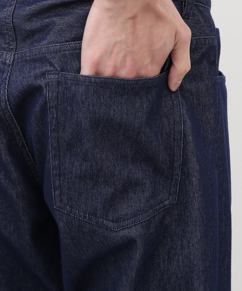 B.C STOCK(ベーセーストック)の「NARROW イージーデニムパンツ(デニムパンツ・メンズ・ブラック/ホワイト/ネイビー・MEDIUM/LARGE/X-LARGE)」の10枚目の写真