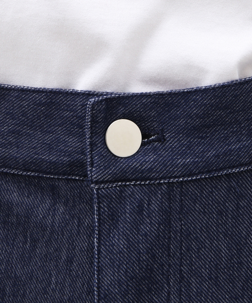 B.C STOCK(ベーセーストック)の「NARROW イージーデニムパンツ(デニムパンツ・メンズ・ブラック/ホワイト/ネイビー・MEDIUM/LARGE/X-LARGE)」の13枚目の写真