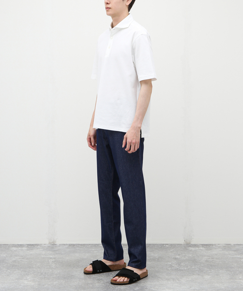 B.C STOCK(ベーセーストック)の「NARROW イージーデニムパンツ(デニムパンツ・メンズ・ブラック/ホワイト/ネイビー・MEDIUM/LARGE/X-LARGE)」の22枚目の写真