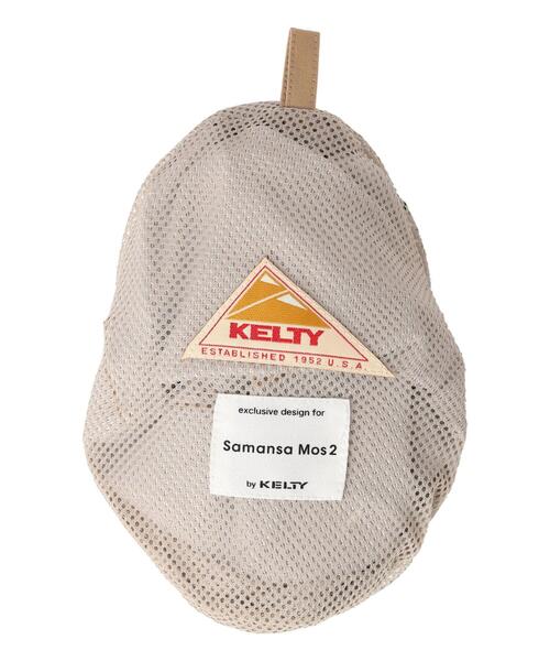 Samansa Mos2（サマンサ モスモス）の「【KELTY×SamansaMos2】ポケッタブルハット（ハット・レディース・ベージュ/ミント・F）」の8枚目の写真