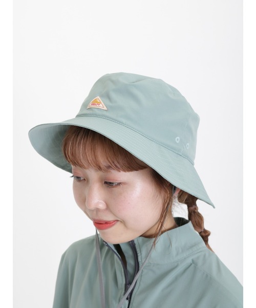 Samansa Mos2（サマンサ モスモス）の「【KELTY×SamansaMos2】ポケッタブルハット（ハット・レディース・ベージュ/ミント・F）」の5枚目の写真