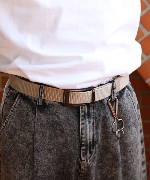 8(eight)(エイト)の「オートロックナイロンベルト(ベルト・メンズ・ブラック/グレー/ネイビー/ベージュ/グリーン・FREE)」の4枚目の写真