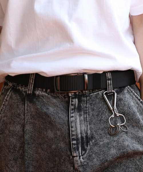 8(eight)(エイト)の「オートロックナイロンベルト(ベルト・メンズ・ブラック/グレー/ネイビー/ベージュ/グリーン・FREE)」の2枚目の写真