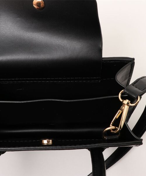 LOPASS(ロパス)の「2wayミニショルダーバッグ/ハンドバッグ(ショルダーバッグ・レディース・ブラック/アイボリー/ブルー/ピンク・FREE)」の21枚目の写真