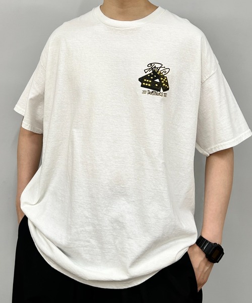 WHO'S WHO gallery（フーズフーギャラリー）の「COOPER FACTドミノフォトビッグTEE（Tシャツ/カットソー・レディース・ホワイト/チャコールグレー/ブラック・FREE）」の6枚目の写真