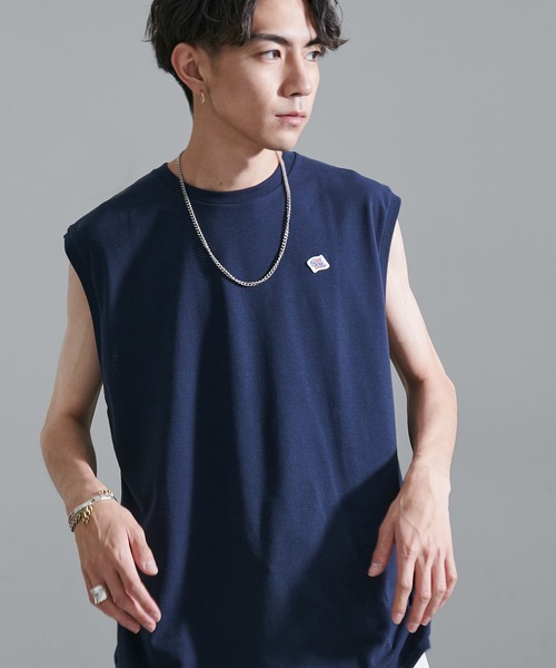 JEMORGAN(ジェーイーモーガン)の「『JEMORGAN LONG JOHNS/ジェーイーモーガンロングジョーンズ』T/Cカノコノースリーブ【+】(タンクトップ・メンズ・ブラック/ネイビー/オフホワイト/グリーン/サンドベージュ/ベージュ/カーキ・M/L/XL)」の7枚目の写真