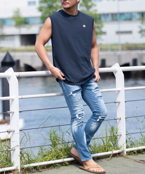 マラヤンペジョスキー刺繍タンクトップMarjan Pejoski アーカイブ