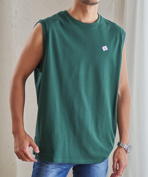 JEMORGAN(ジェーイーモーガン)の「『JEMORGAN LONG JOHNS/ジェーイーモーガンロングジョーンズ』T/Cカノコノースリーブ【+】(タンクトップ・メンズ・ブラック/ネイビー/オフホワイト/グリーン/サンドベージュ/ベージュ/カーキ・M/L/XL)」の18枚目の写真