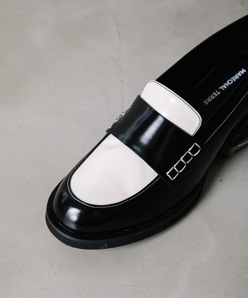 MARECHAL TERRE（マルシャルテル）の「ローファー（ローファー・レディース・シルバー/ブラック×ホワイト/ブラック/ネイビー系・22.5cm/24.5cm/23.5cm）」の15枚目の写真