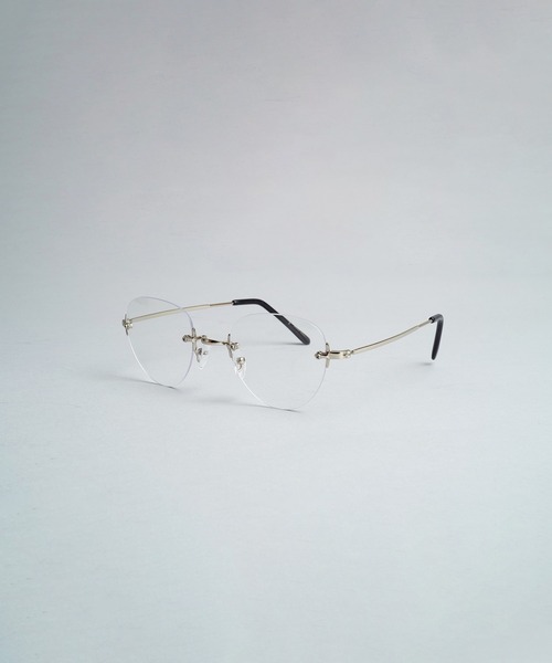 NO ID.（ノーアイディ）の「フレームレスアイウェア（メガネ・メンズ・ブラック・ONE SIZE）」の2枚目の写真