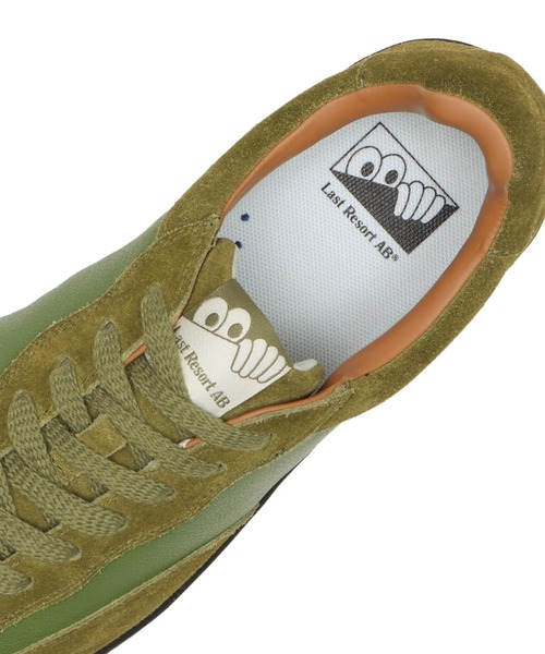 Last Resort AB(ラストリゾート・エービー)の「CM001 SUEDE/LEATHER LO CEDAR/BLACK(スニーカー・メンズ・ブラウン・6h/8/9/9h/7h/10/8h/11/4h/5h/6/10h/5/7)」の5枚目の写真