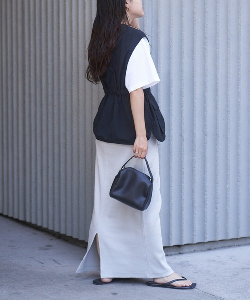 CIAOPANIC TYPY（チャオパニックティピー）の「【リバイバル/WEB限定】ナイロンウエストベルト付きベスト（ベスト・レディース・サックスブルー/ホワイト/ブラック・ONE SIZE）」の20枚目の写真