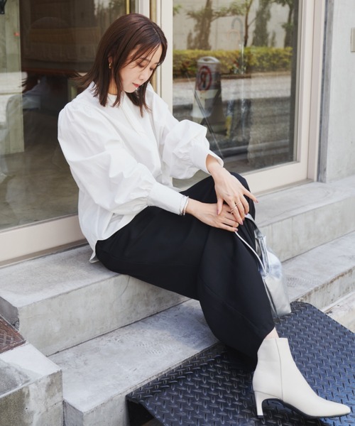 美品⭐︎アントマリーズ×田中里奈さん ノーカラーツイードオーバージャケット 9/22(Fri) 12:00pm発売開始！ ______ AUNT MARIE'S × Rina