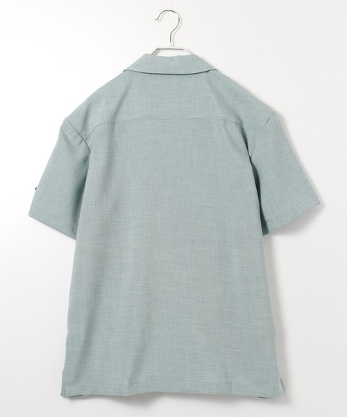 ALWAYS GOOD TIME（オルウェイズグッドタイム）の「【BAEXFATE】テックリネン半袖キューバシャツ（シャツ/ブラウス・メンズ・ナチュラル/チャコールグレー/サックスブルー・M/L）」の10枚目の写真