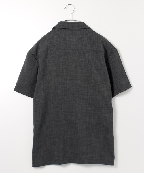 ALWAYS GOOD TIME（オルウェイズグッドタイム）の「【BAEXFATE】テックリネン半袖キューバシャツ（シャツ/ブラウス・メンズ・ナチュラル/チャコールグレー/サックスブルー・M/L）」の8枚目の写真
