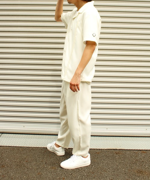 ALWAYS GOOD TIME（オルウェイズグッドタイム）の「【BAEXFATE】テックリネン半袖キューバシャツ（シャツ/ブラウス・メンズ・ナチュラル/チャコールグレー/サックスブルー・M/L）」の21枚目の写真