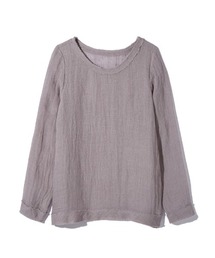 LEINWANDE新品タグ付 Sheer Linen Top white Sheer Linen Tie Top - White | Parallel