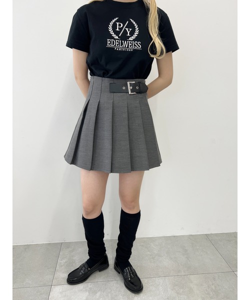 PHILLY（フィリー）の「【PHILLY】ベルトデザインプリーツスカート（スカート・レディース・ブラック/グレー/ブラウン・FREE）」の15枚目の写真