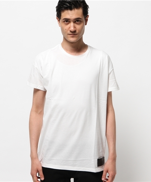 DIET BUTCHER（ダイエットブッチャー）の「DIET BUTCHER SLIM SKIN スーパーオーバーサイズTシャツ（Tシャツ/カットソー・メンズ・ホワイト/ブラック・FREE）」の3枚目の写真