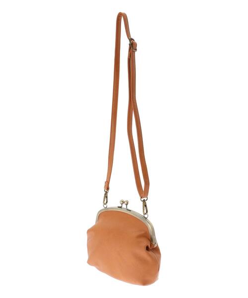 Samansa Mos2(サマンサ モスモス)の「ガマグチショルダーバッグ(ハンドバッグ・レディース・ブラウン/ブラック/キャメル・F)」の12枚目の写真