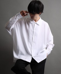 Drape Dolman Sleeve Wide Dress Shirt/ドレープ ドルマンスリーブ ワイド ドレスシャツ