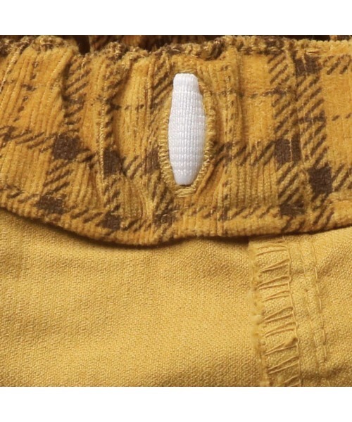 Moujonjon（ムージョンジョン）の「ＳＴコーデュロイチェック１０分丈ＰＮ（その他パンツ・キッズ・ピンク/マスタード・110/130/100/90/140/120）」の14枚目の写真