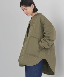 AMERICAN HOLIC | キルポカリブ付きキルティングブルゾン(その他アウター)