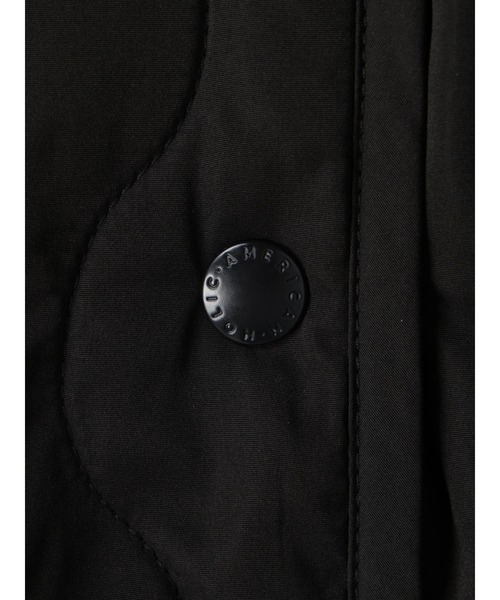 AMERICAN HOLIC（アメリカンホリック）の「キルポカリブ付きキルティングブルゾン（その他アウター・レディース・ブラック/カーキ・M/L）」の13枚目の写真