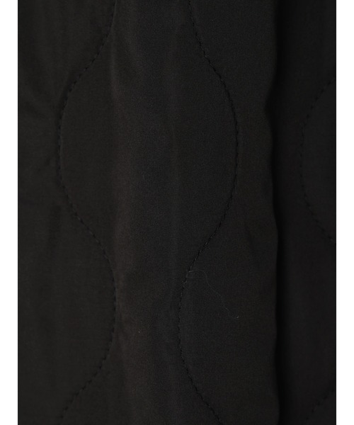 AMERICAN HOLIC（アメリカンホリック）の「キルポカリブ付きキルティングブルゾン（その他アウター・レディース・ブラック/カーキ・M/L）」の10枚目の写真