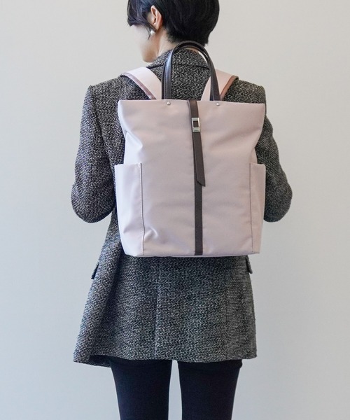 PROGRES（プログレ）の「PROGES(プログレ) リュックサック ミュー 17395（バックパック/リュック・レディース・ブラック/ピンク/カーキ・FREE）」の3枚目の写真