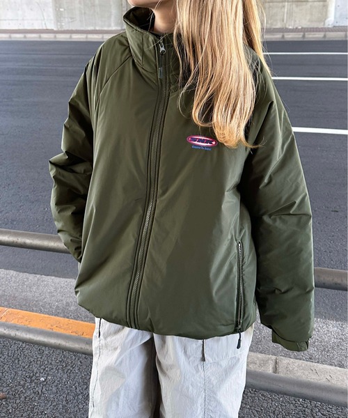 sedacle（セダクル）の「スタンドネック刺繍中綿ブルゾン（ブルゾン