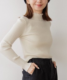 flower | ブライトリブニット4(ニット/セーター)