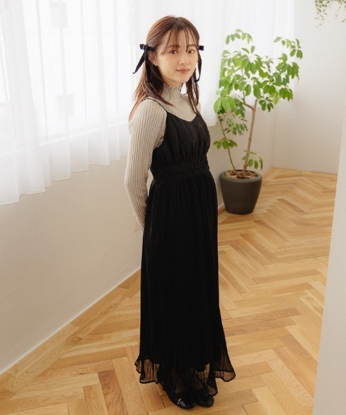 flower（フラワー）の「ブライトリブニット4（ニット/セーター・レディース・ブラウン/ピンク/グレー/ベージュ/アイボリー・FREE）」の19枚目の写真