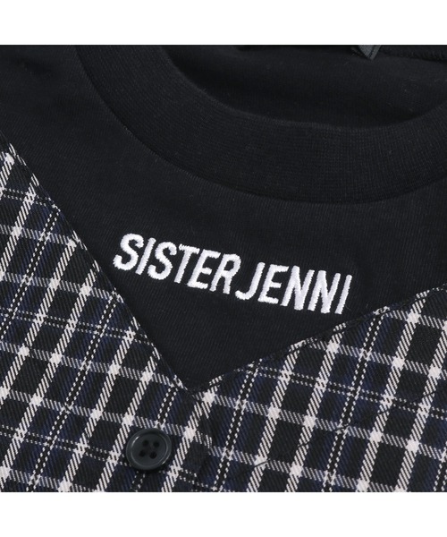 SISTER JENNI（SISTER JENNI）の「肩あきドッキングシャツ（シャツ/ブラウス・キッズ・イエロー/ブラック/ブルー・130cm/160cm/150cm/140cm）」の22枚目の写真