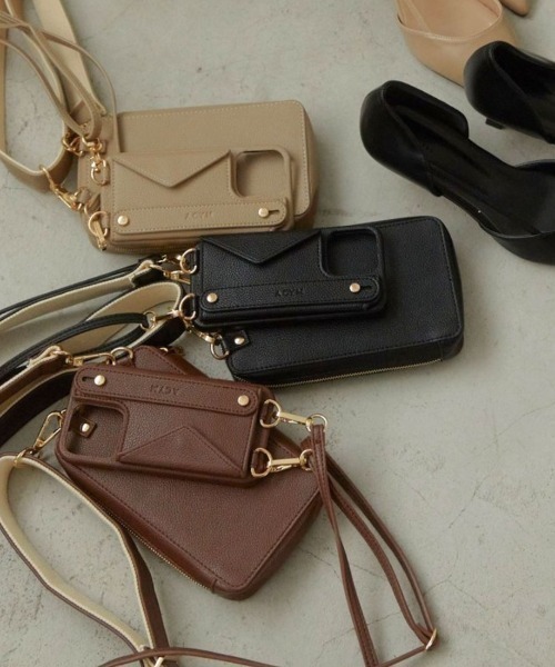 ACYM（アシーム）の「All in one pouch バッグ（ショルダーバッグ・レディース・ブラウン/ブラック/ベージュ・FREE）」の6枚目の写真