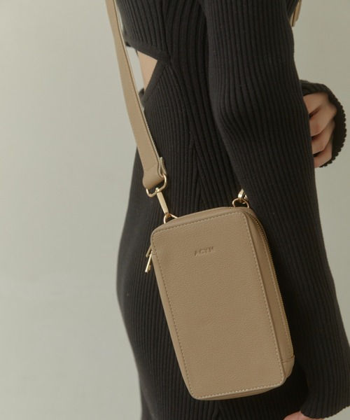 ACYM（アシーム）の「All in one pouch バッグ（ショルダーバッグ・レディース・ブラウン/ブラック/ベージュ・FREE）」の17枚目の写真