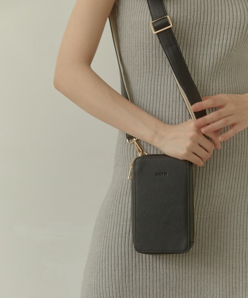 ACYM（アシーム）の「All in one pouch バッグ（ショルダーバッグ・レディース・ブラウン/ブラック/ベージュ・FREE）」の9枚目の写真