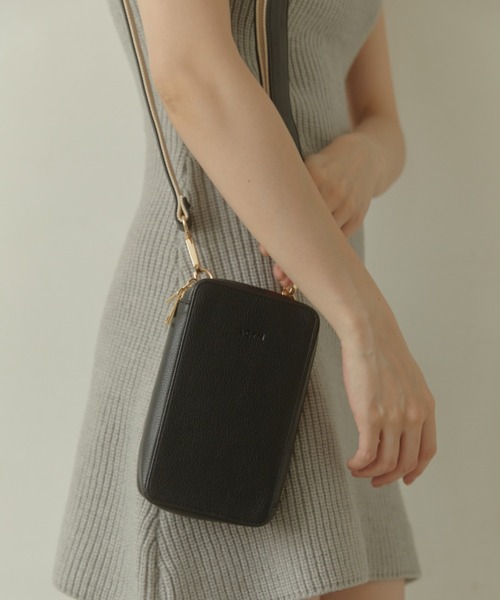 ACYM（アシーム）の「All in one pouch バッグ（ショルダーバッグ・レディース・ブラウン/ブラック/ベージュ・FREE）」の8枚目の写真