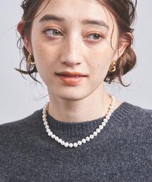 ユナイテッドアローズ パール つけ襟ネックレス BEAUTY&YOUTH UNITED ARROWS｜淡水パール*チョーカー ネックレス