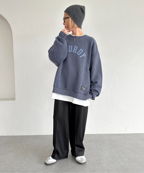 apres jour mignon(アプレジュールミニョン)の「レイヤードTシャツ【ZOZOTOWN限定アイテム】(Tシャツ/カットソー・レディース・オフホワイト/ブラック・X-LARGE/フリー)」の13枚目の写真